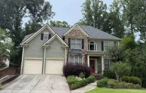 Professional exterior house painting in Atlanta, GA - Before