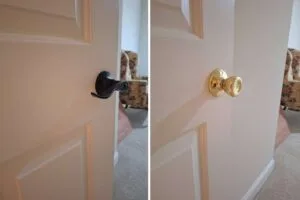 Door Lock and Handle Replacement