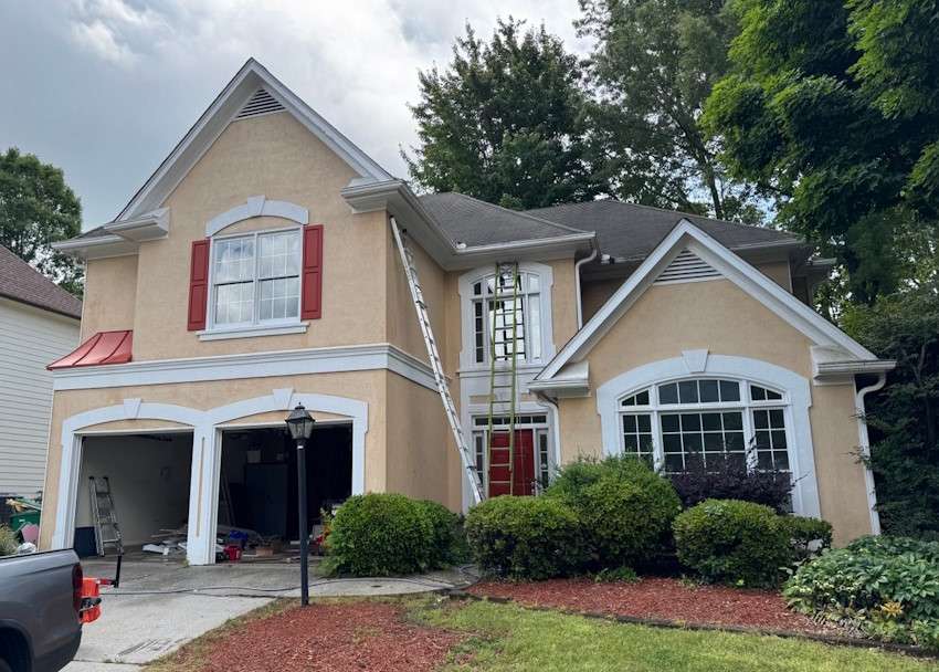Exterior Painting in Atlanta GA - Before