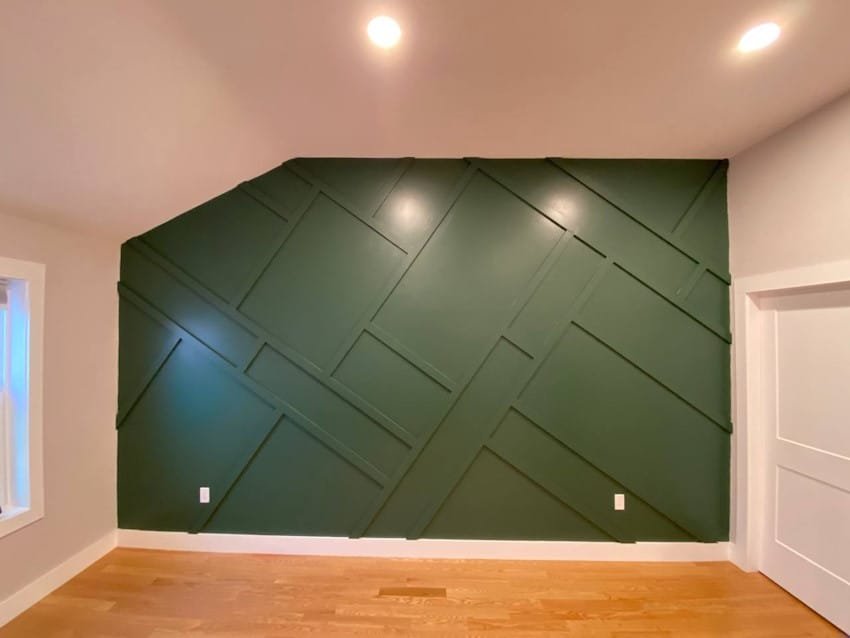 Professional interior accent wall installation by Handyman Expert