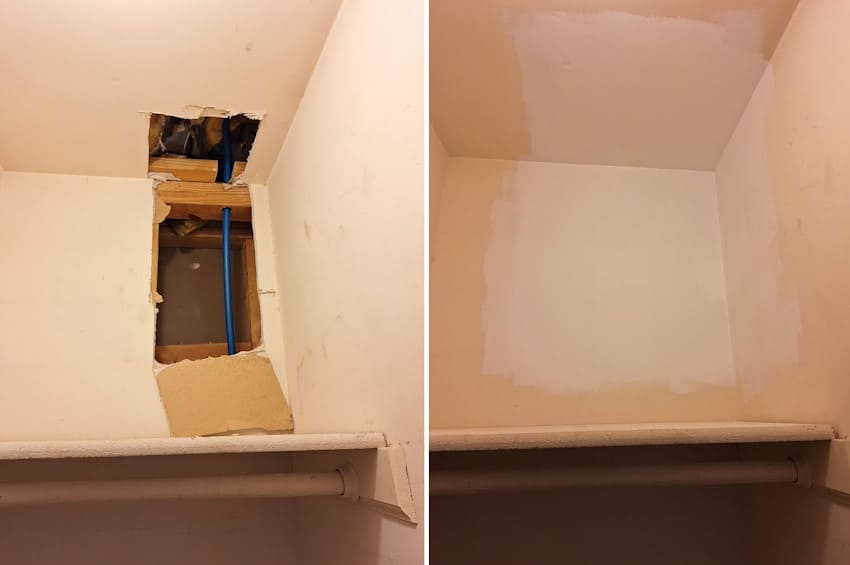 Drywall finishing and sanding process by Handyman Expert