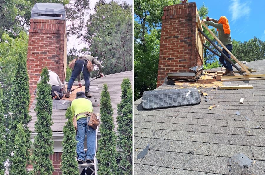 Chimney Repair and Stabilization by Handyman Expert