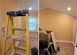 Interior Painting: Bedroom & Bathroom Duluth, GA