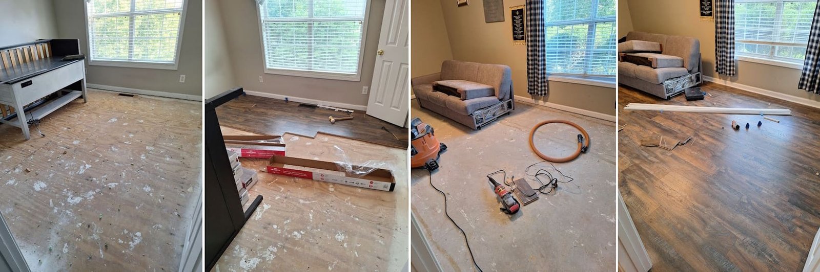 Laminate flooring installation in Sugar Hill GA by Handyman Expert