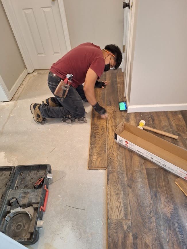 Professional laminate flooring contractor in Sugar Hill